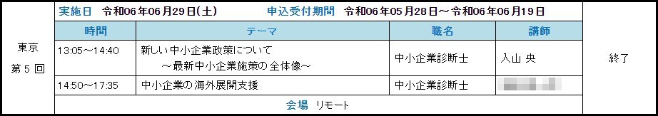 令和6年6月 理論政策更新研修